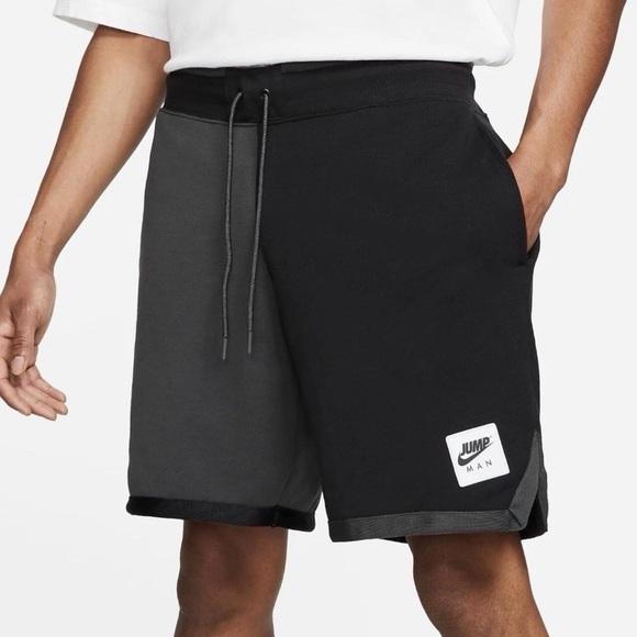 Nike Other - Nike Jordan Jumpman Classics Sweat Shorts Black Gray Men's Small Retro Workout